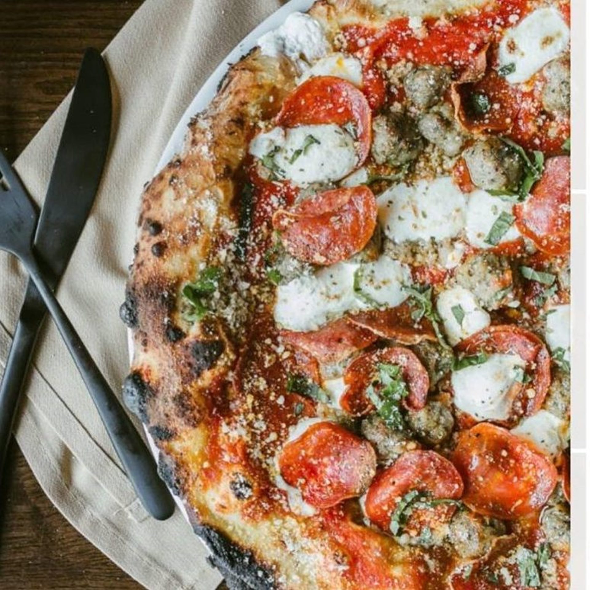 The dough comes first