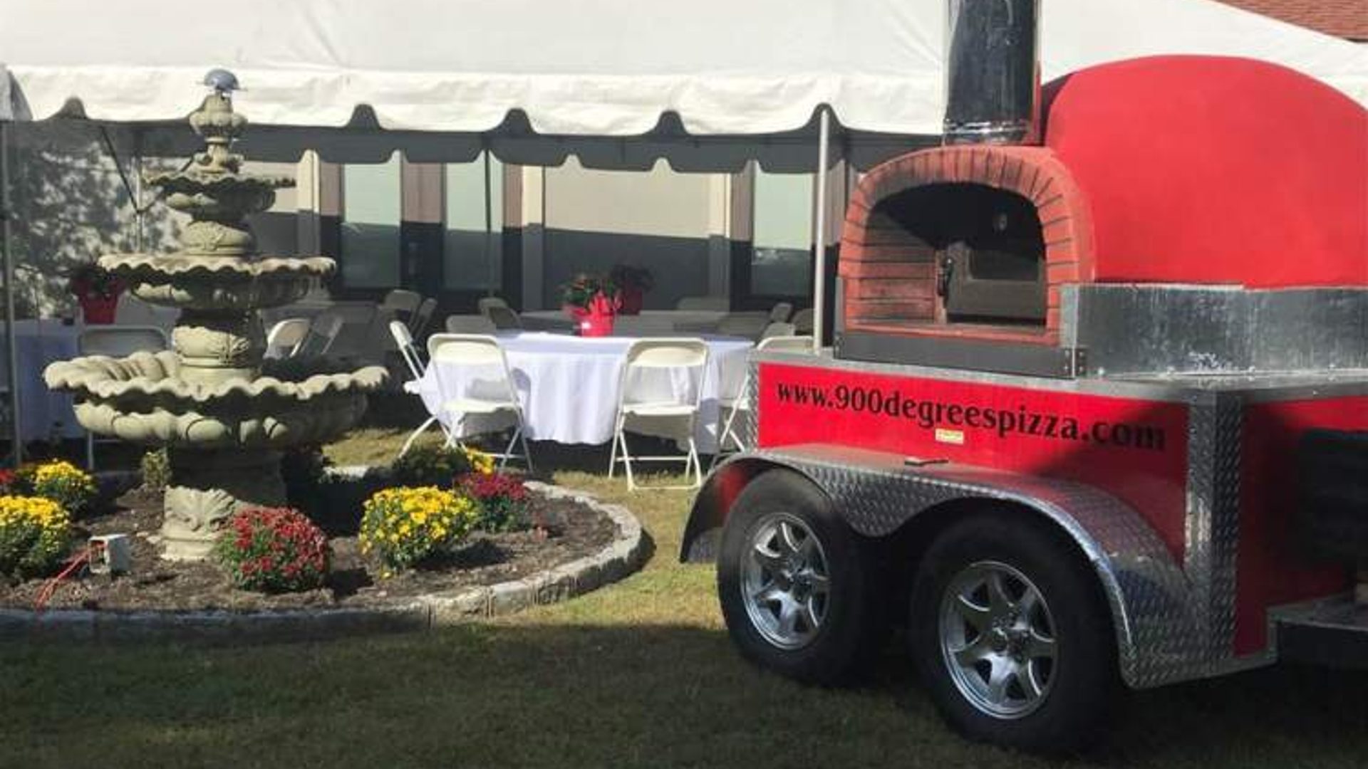 Bring the oven to your event