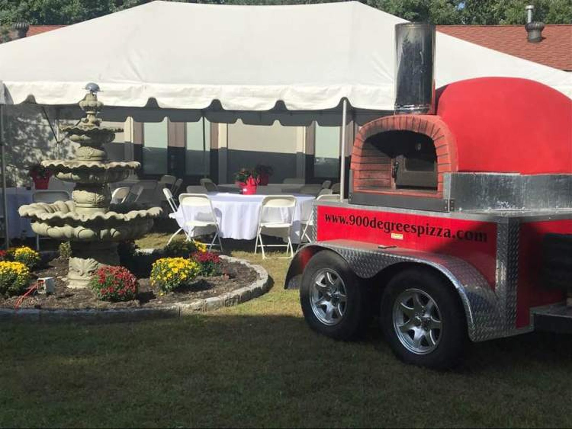 Bring the oven to your event